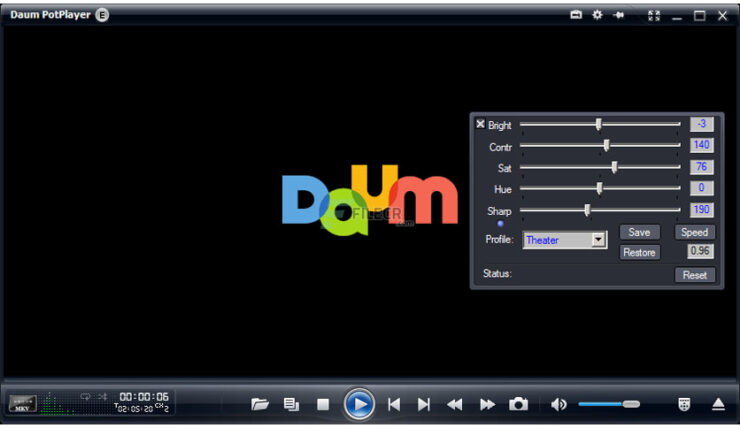 Daum PotPlayer 1.7.22233 去TV列表和禁止强制升级-1